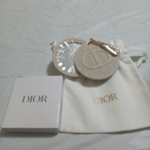 Dior mirror Keychain New With Box